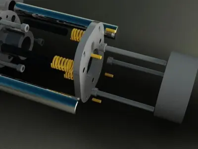 Sheet Metal Punching Machine Free 3D model