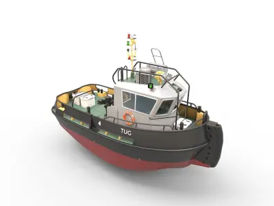  TUG  02 3D model