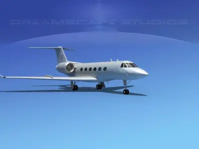 Dreamscape AC-55 Bare Metal 3D model