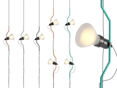 Parentesi Ceiling Lamp 3D model