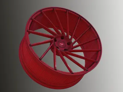 Vossen VPS350T Free low-poly 3D model