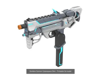  Overwatch Weapons - Part 2 - 13 Printable models - Personal Use 3D Model Pack