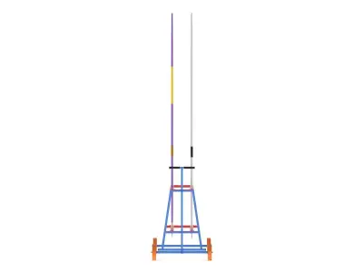 Athletics Javelin Trolley 3D model