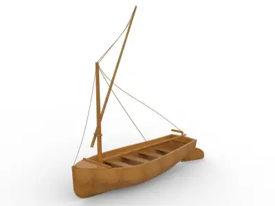 Sail Boat 3D model purchase