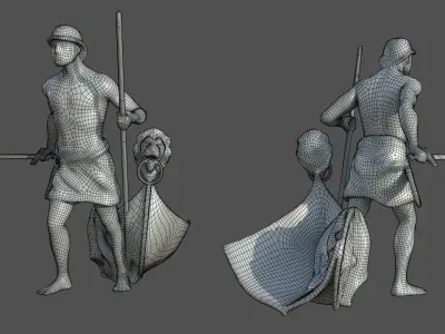  Viking Statue 