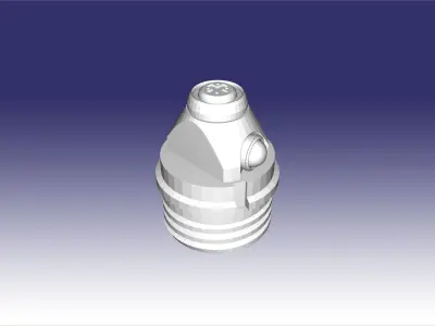 O-16 Cluster Munition 152mm Projectile 3D print model