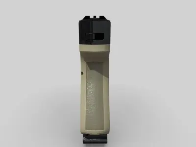 Glock 19 modified Low-poly 3D model
