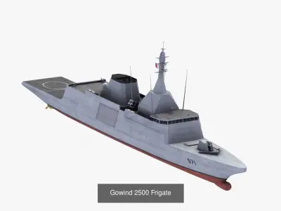 Warship Collection military ship 3D Model Pack