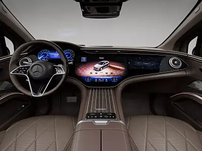 2024 Mercedes-Benz EQS SUV Maybach 3D model