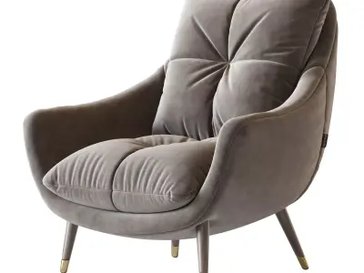 Sophia  armchair 3D model