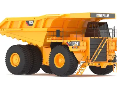 797F Mining Truck 3D model