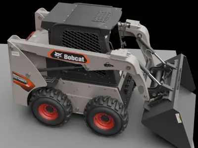 Bobcat Skid Steer Loader S450 3D model