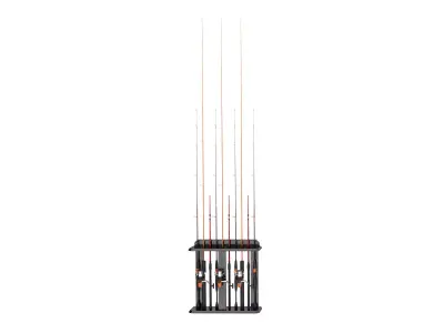 fishing rod Low-poly 3D model purchase