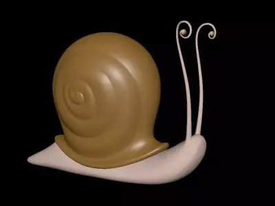 Snail 3D model shop