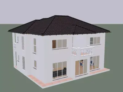 House 04 3D print model purchase