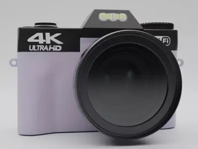 Camera Low-poly 3D model