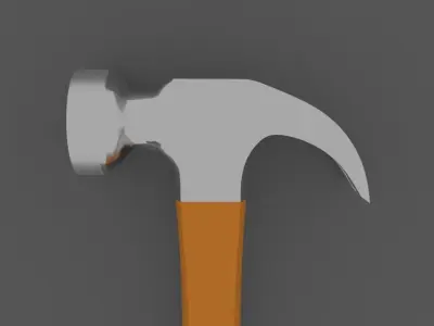 Hammer 3D model 6