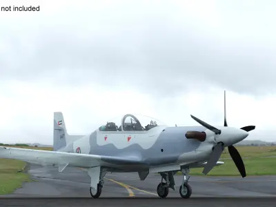  Training Aircraft Pilatus PC-21 Grey 