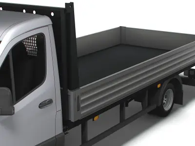 Freightliner Sprinter Single Cab Tipper 2023 3D model