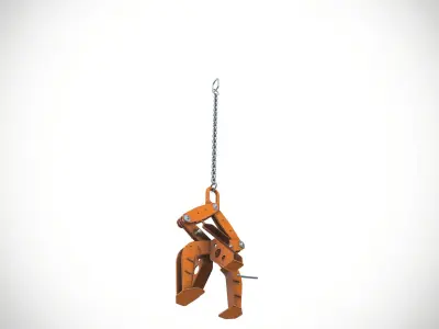 Crane Accessories Low-poly 3D model