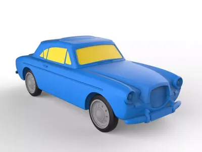 Volvo 1959 Classic Car 3D print model