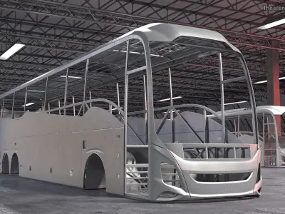 Vehicle Frames Collection 3 3D model