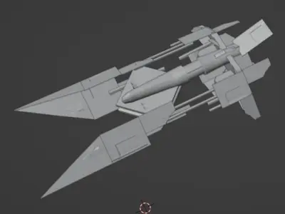 Rihkxyrk Assault Fighter  Free 3D model