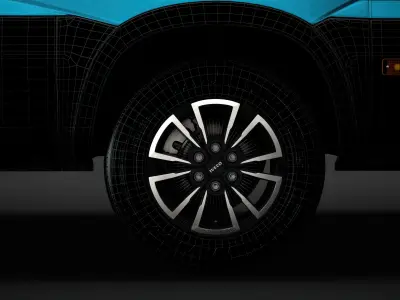 Iveco Daily Van 2020 wheel 3D model