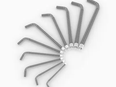 Allen key 3D model