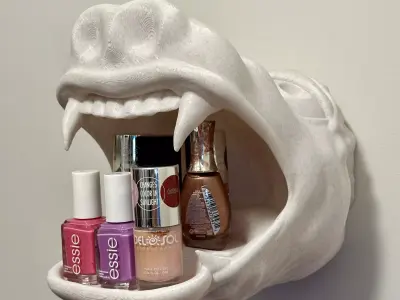 Gargoyle Nail Polish Display Non-commercial 3D print model