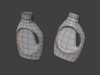 Detergent Bottle  3D model