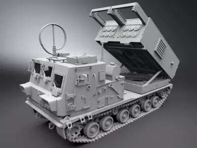 M270A2  scale model 3D print model