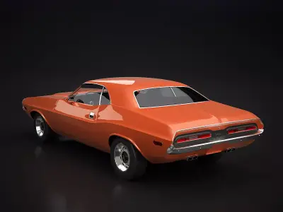 Challenger 1971 3D model