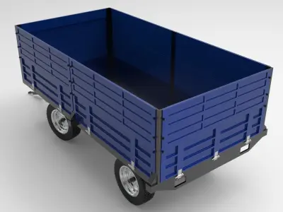 Tractor Trailer 3D model