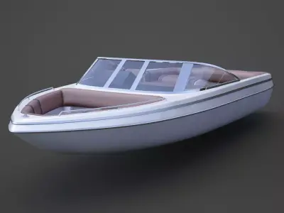 Motor Boat 06 3D model