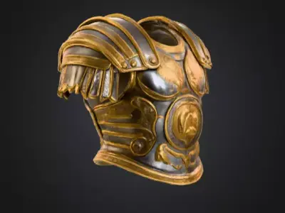 Ancient Warriors Arm Free low-poly 3D model
