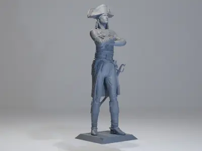 Napoleon Bonaparte 3D print model