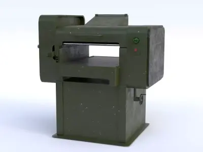 Thickness Planer Low-poly 3D model