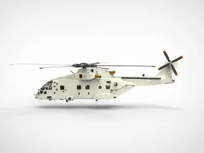 AgustaWestland AW101 3D model buy