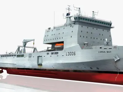 HMAS LARGS BAY L3006 3D model