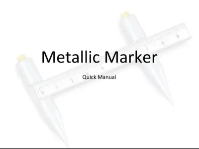 Metallic Marker 3D model