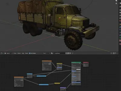Game Ready Praga V3S  3D model