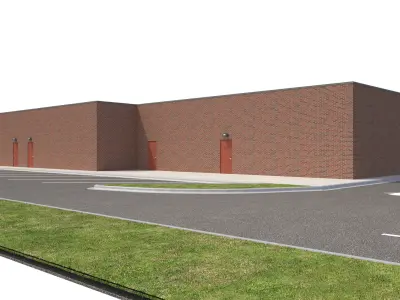 Retail-169 Retail Store 3D model