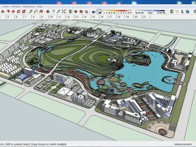 Sketchup Recreational Tourism B3 3D model