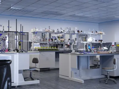 New Laboratory 3D model