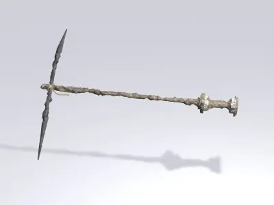 Ancient Pickaxe 3D model