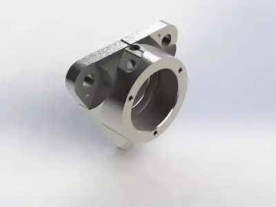 Base de Mancal de Rolamento SKF FNL 505 A Bearing Base 3D model