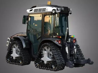 MACH 4 Tractor 3D model