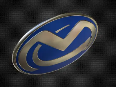 mascarello logo 3D model