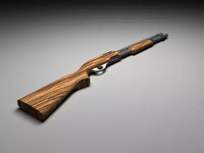 SHOT GUN Free 3D model purchase